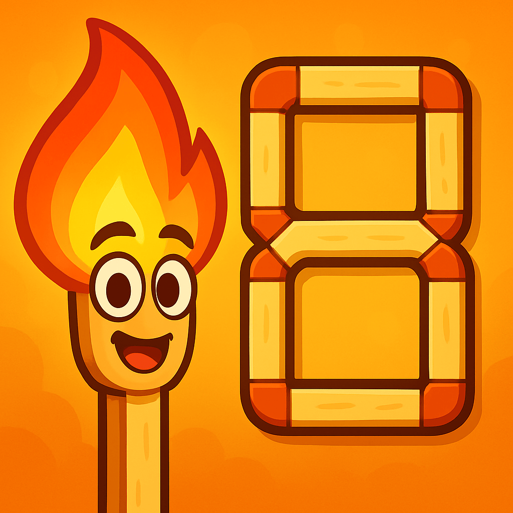Matchstick Puzzle Logic adventure game
